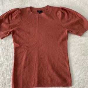 Express pouf shoulder sweater